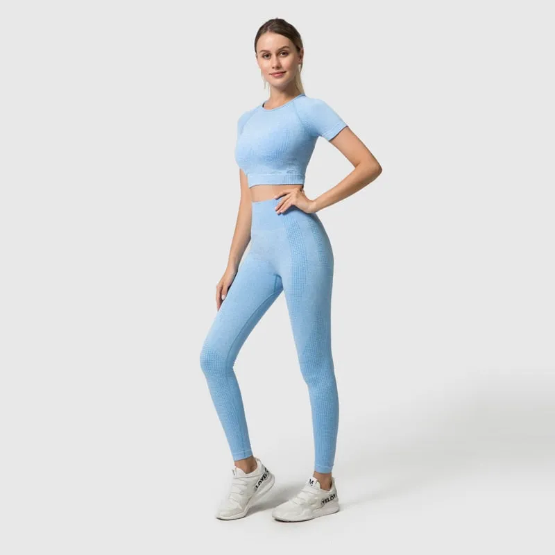 3Pcs Seamless Yoga Workout Set