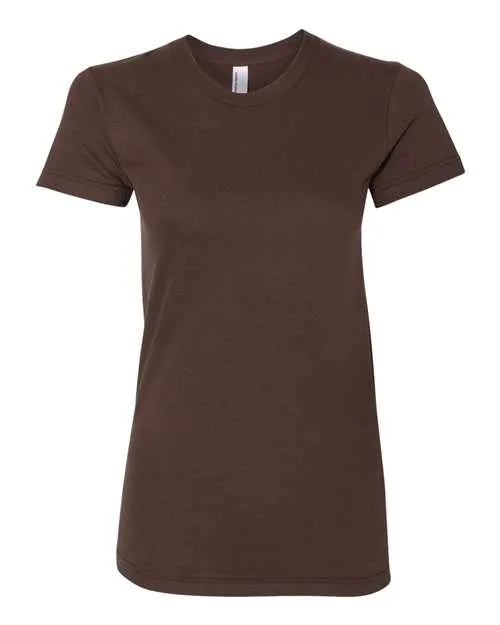 American Apparel Women's Fine Jersey T-Shirt