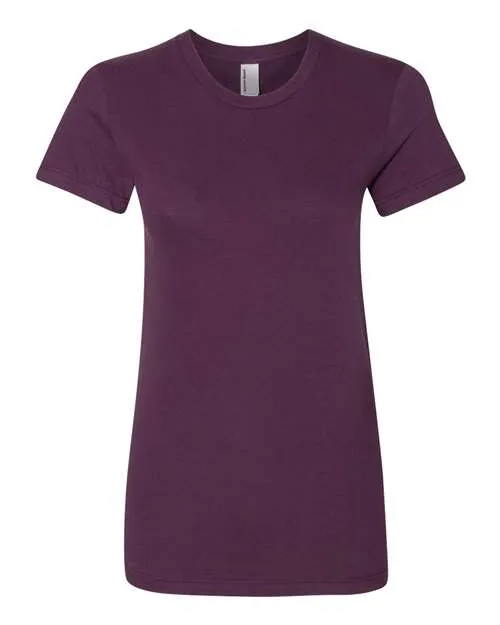 American Apparel Women's Fine Jersey T-Shirt