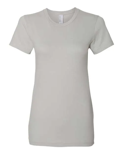 American Apparel Women's Fine Jersey T-Shirt