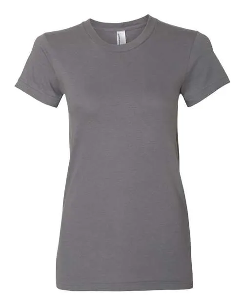 American Apparel Women's Fine Jersey T-Shirt