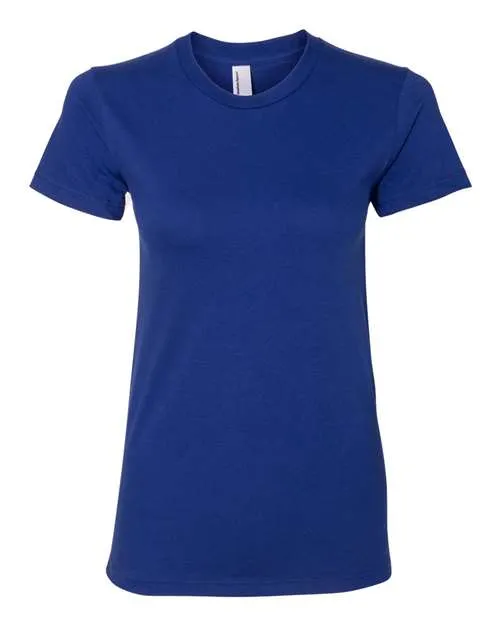 American Apparel Women's Fine Jersey T-Shirt