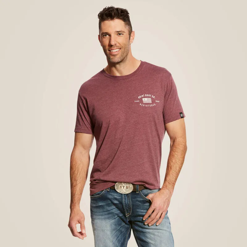 Ariat Mens US Registered T-Shirt Style 10024554
