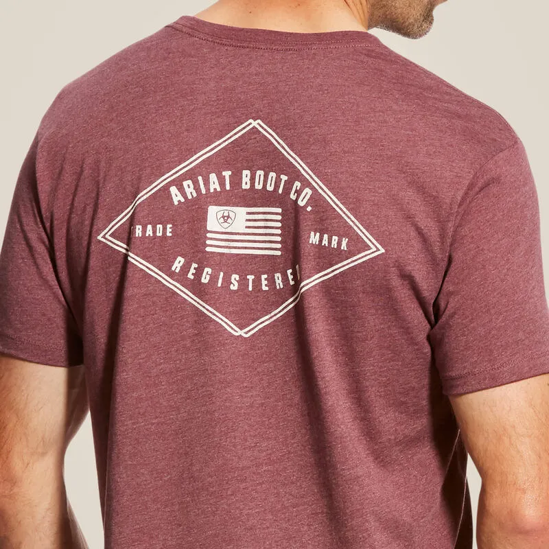 Ariat Mens US Registered T-Shirt Style 10024554