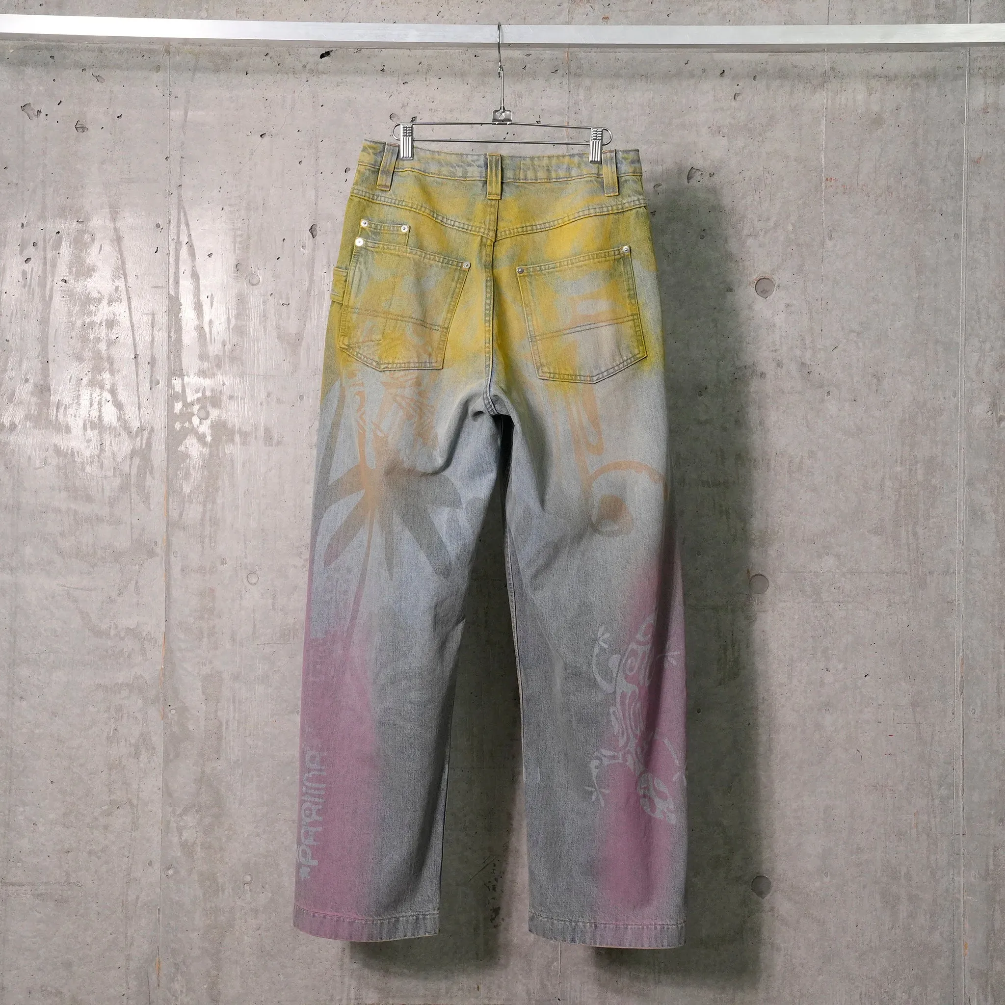 BAGGY JEANS / PASTEL RAINBOW