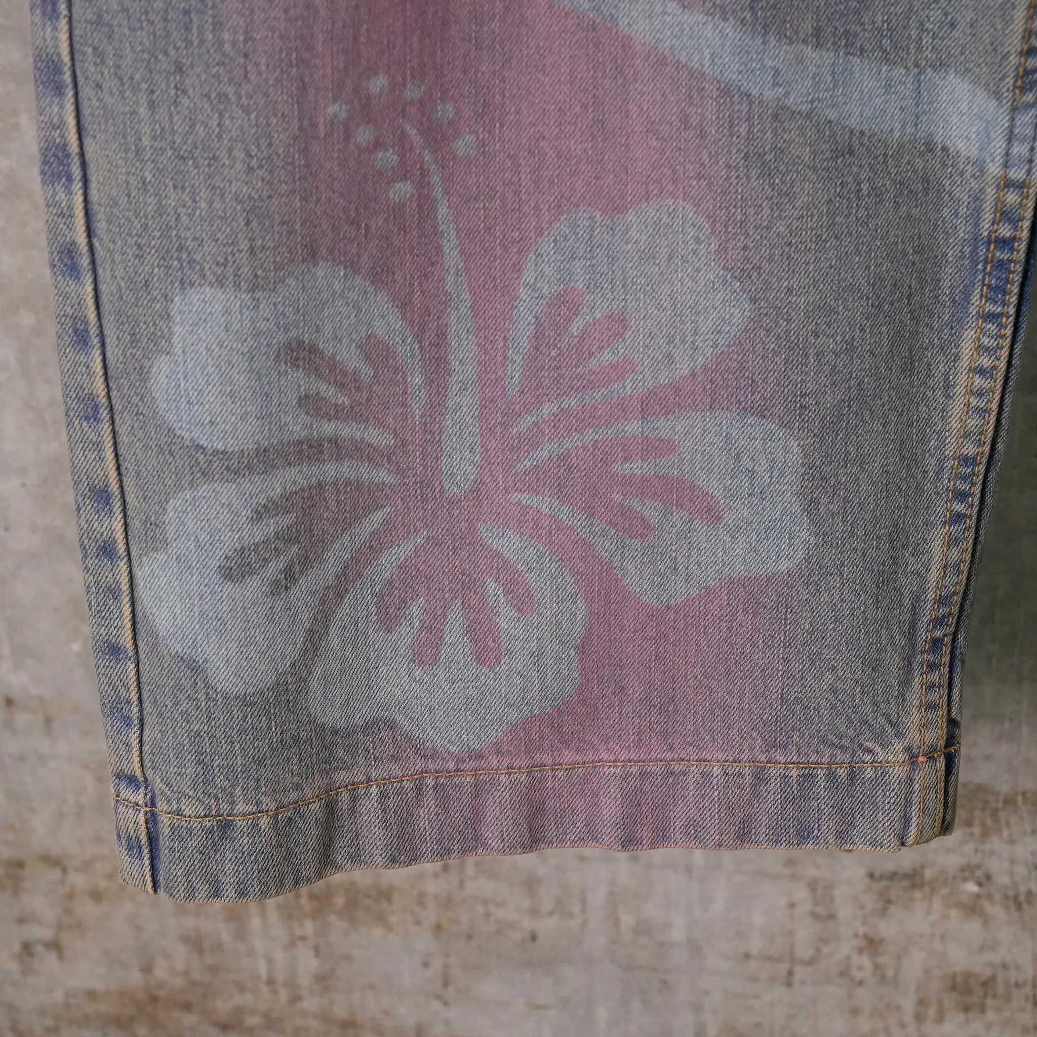 BAGGY JEANS / PASTEL RAINBOW