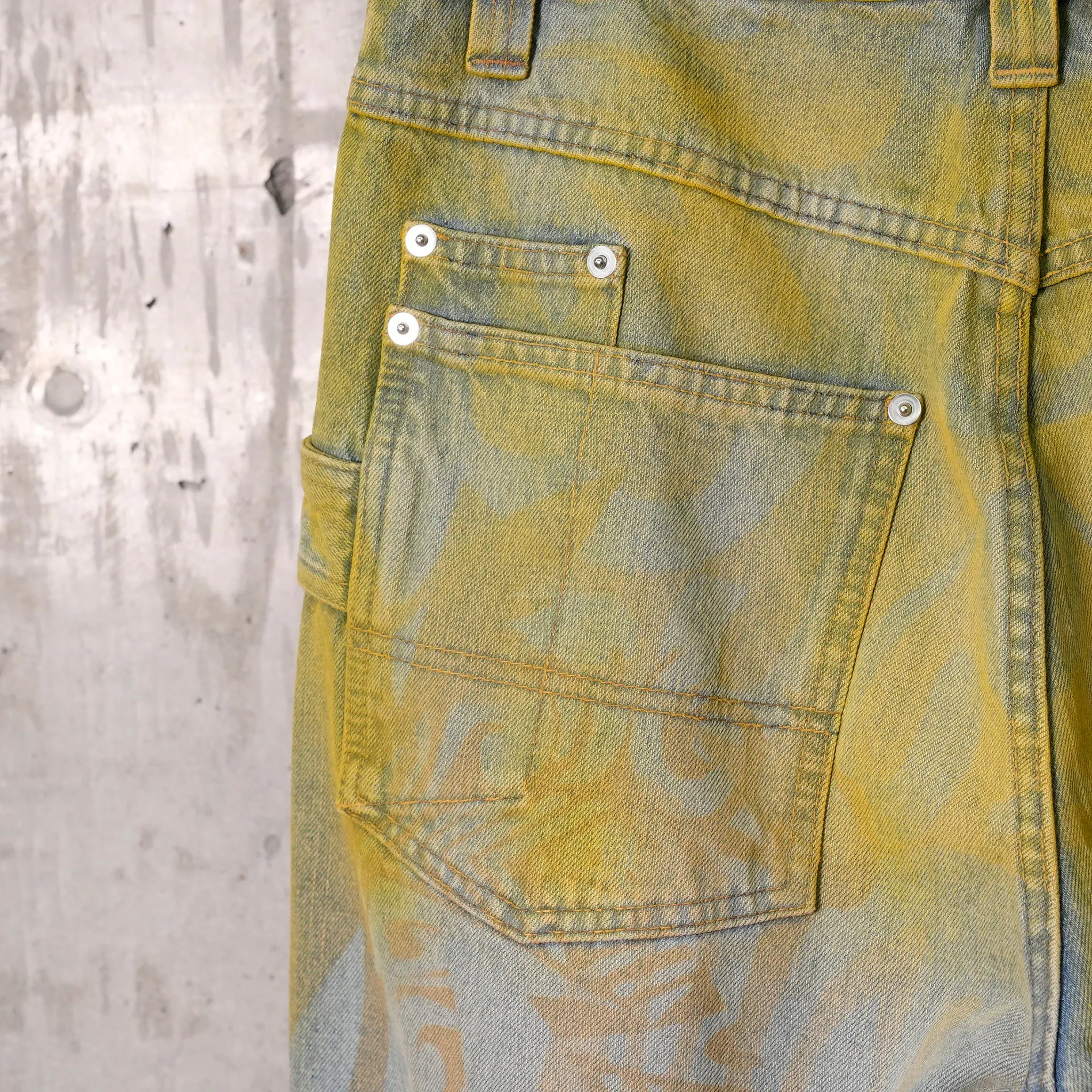 BAGGY JEANS / PASTEL RAINBOW
