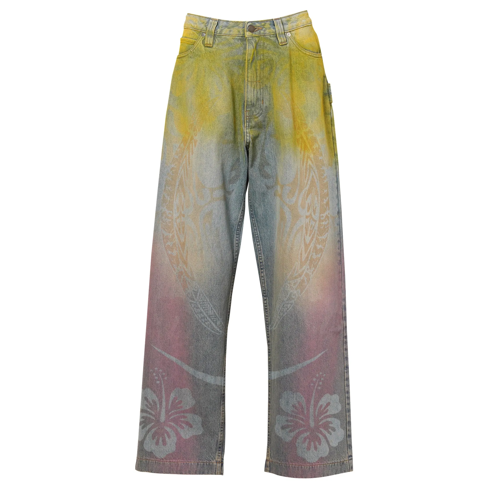 BAGGY JEANS / PASTEL RAINBOW