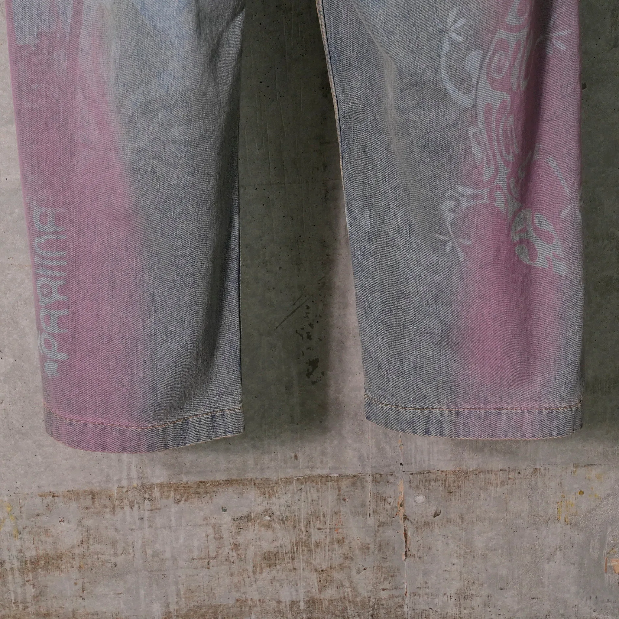 BAGGY JEANS / PASTEL RAINBOW
