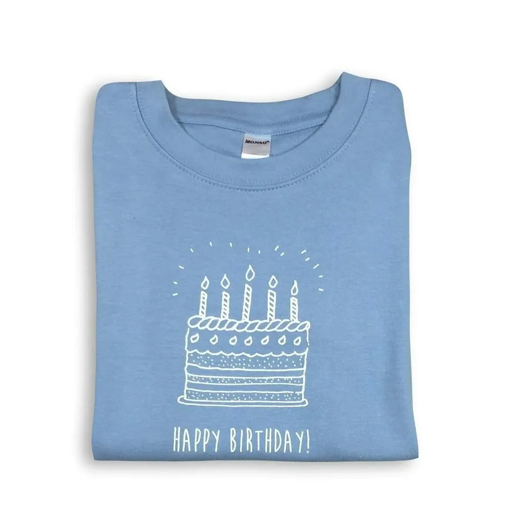 Birthday Cake Short Sleeve Tee