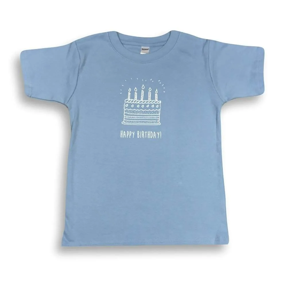 Birthday Cake Short Sleeve Tee