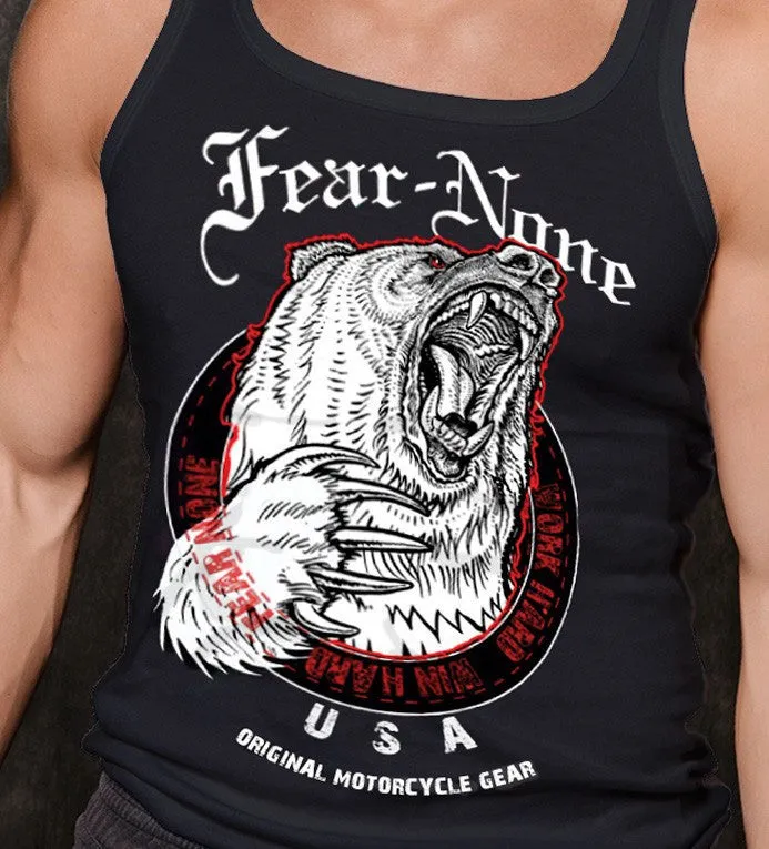 Black King Bear Muscle Shirt