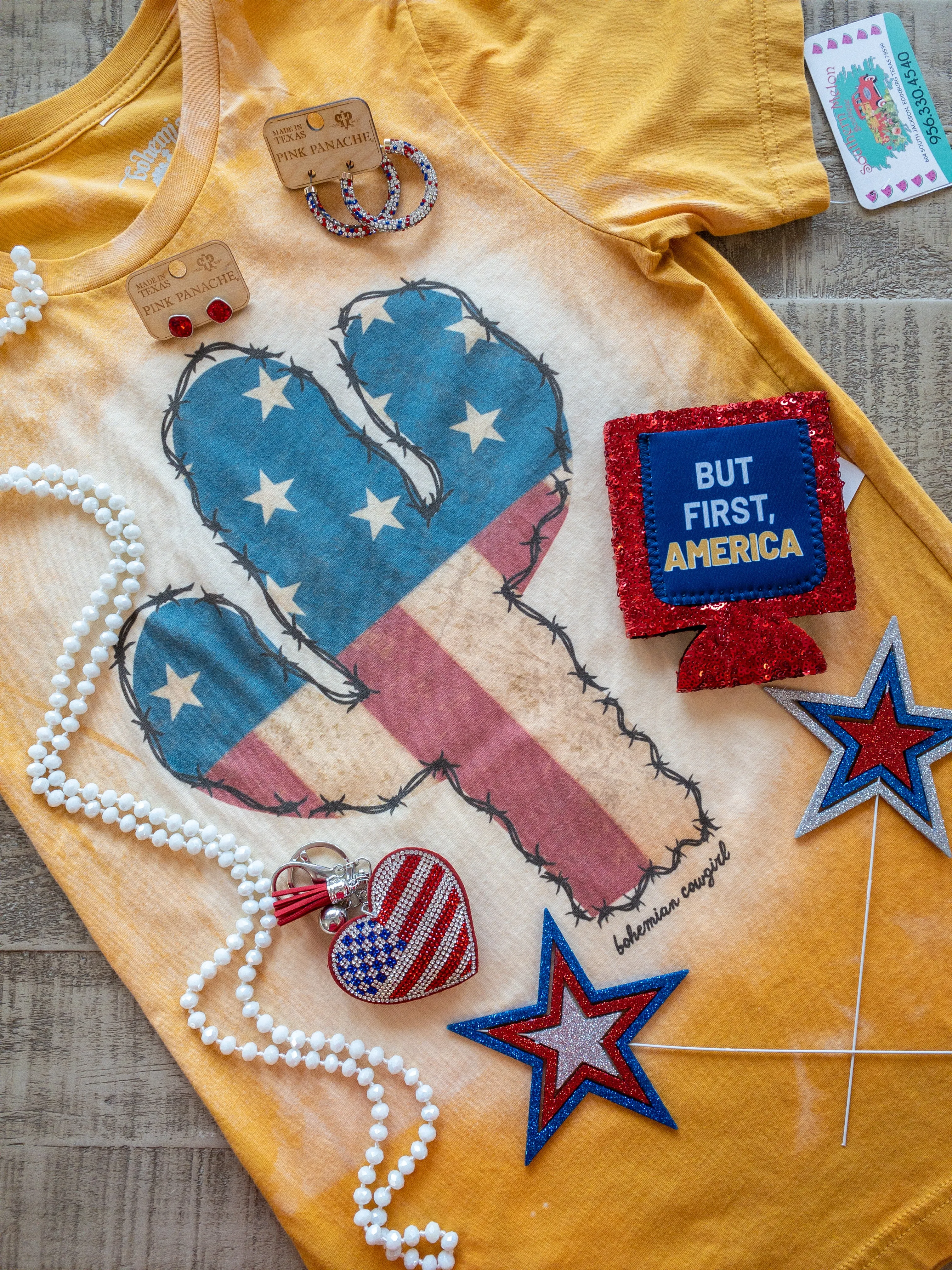BLEACHED USA CACTUS