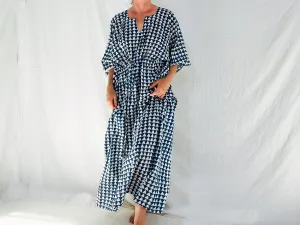 Block Print Caftan.