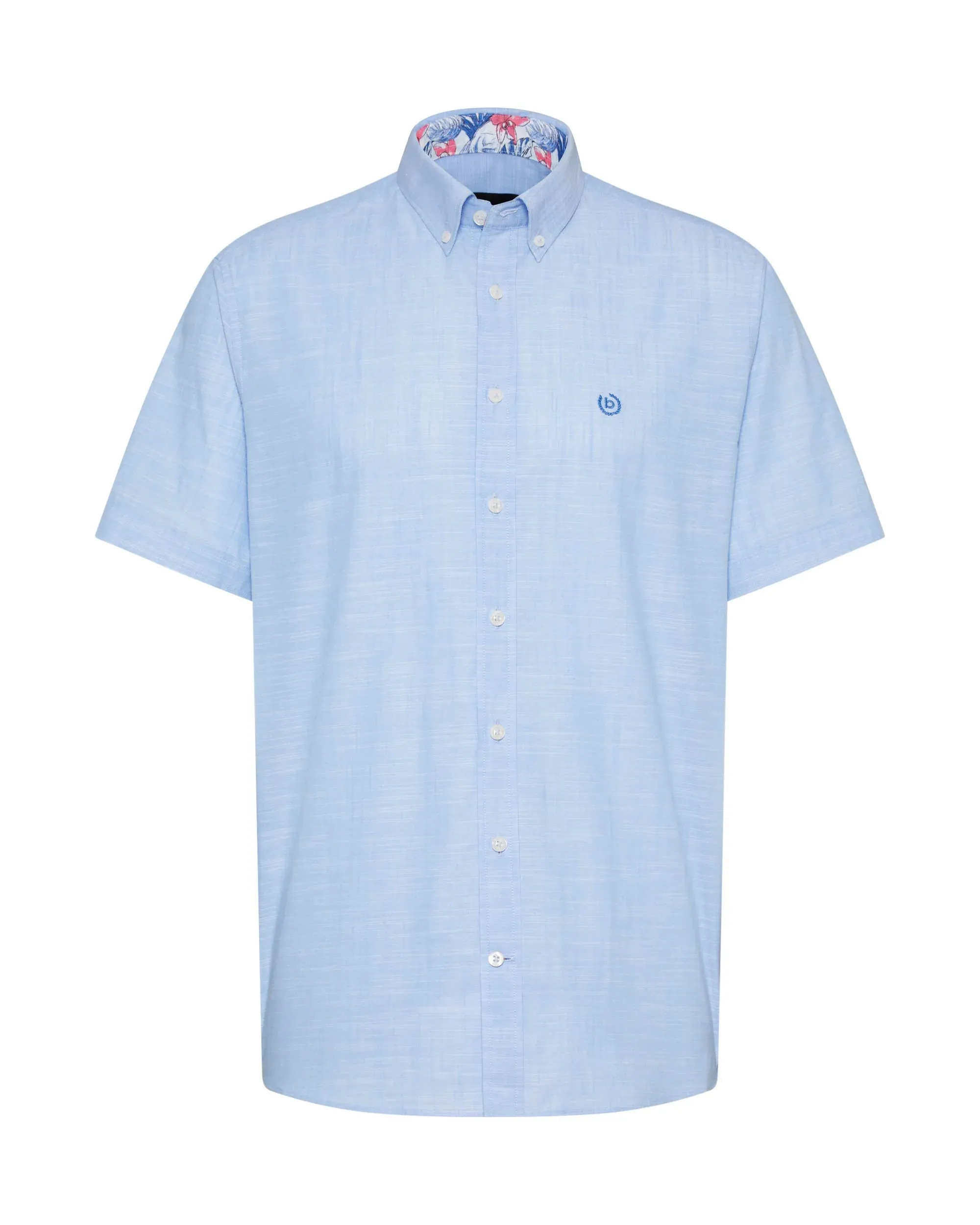 Bugatti - Short Sleeve Shirt, Sky Blue