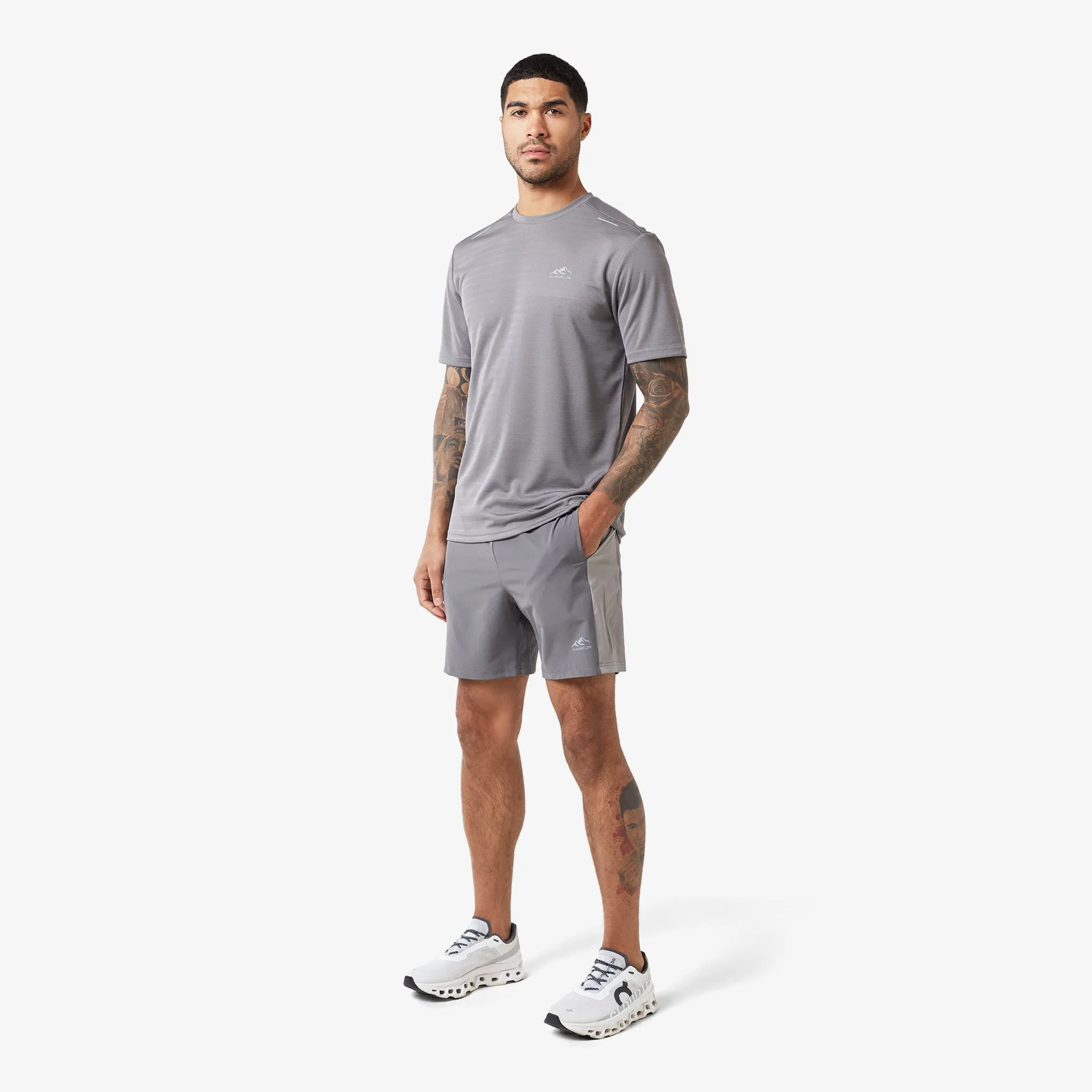 Core Cut & Sew Twinset | Charcoal Grey