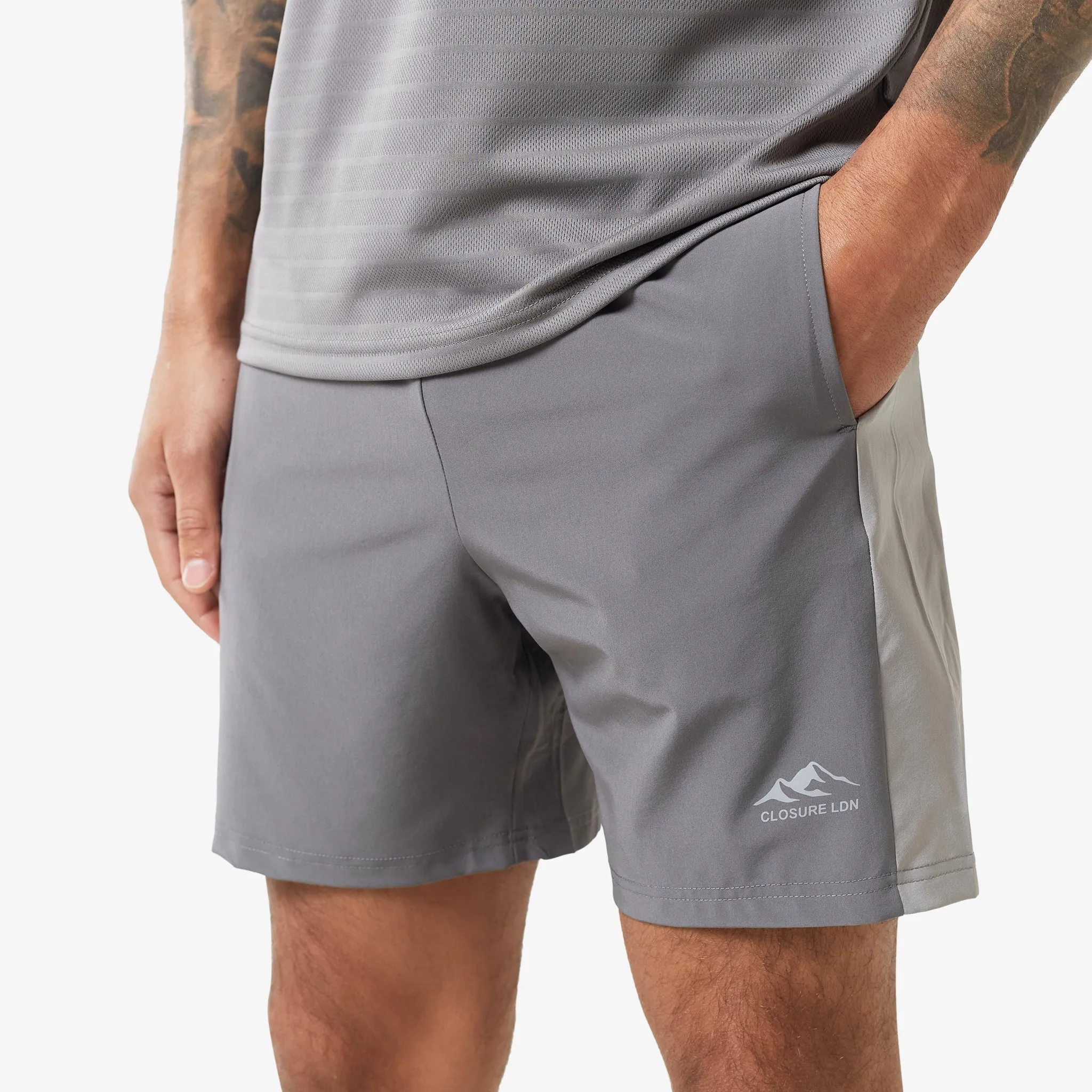 Core Cut & Sew Twinset | Charcoal Grey