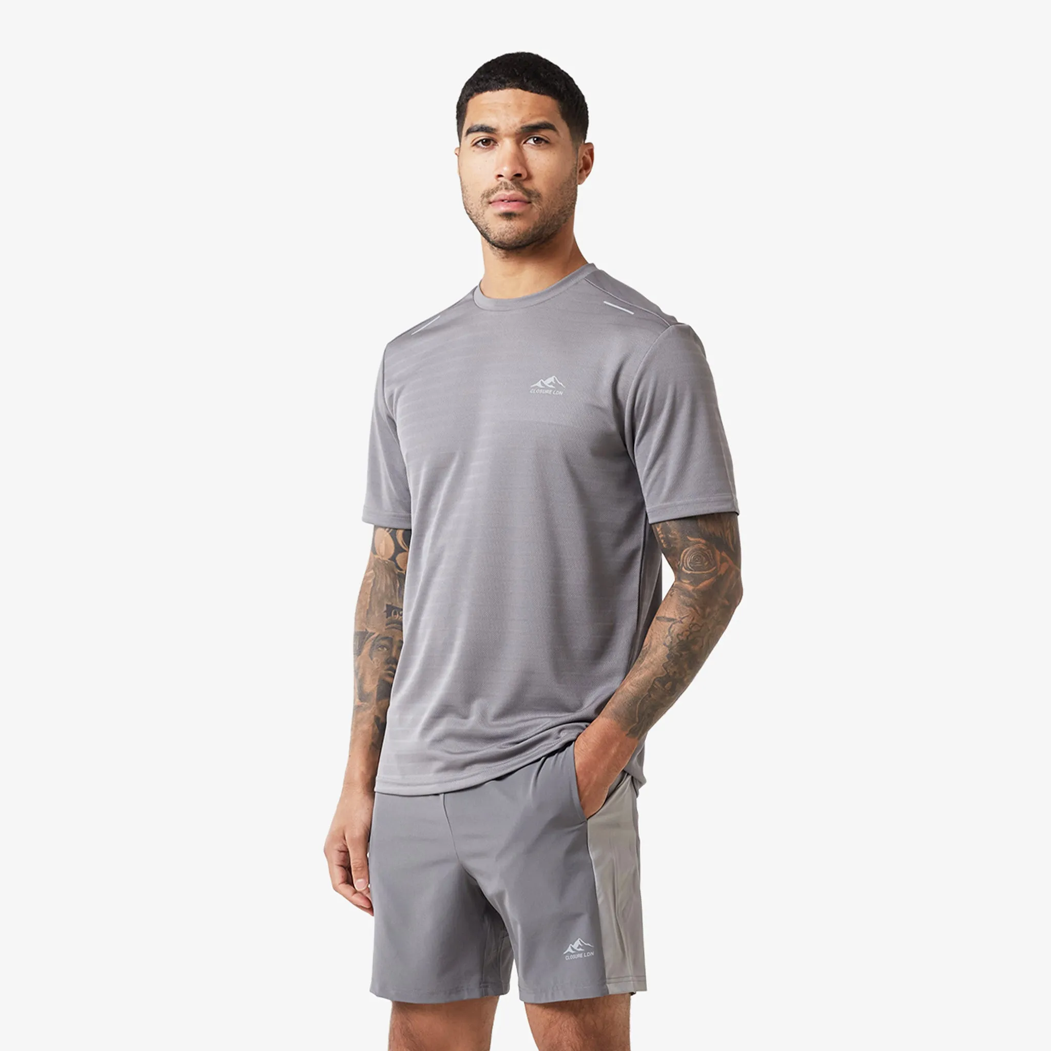 Core Cut & Sew Twinset | Charcoal Grey