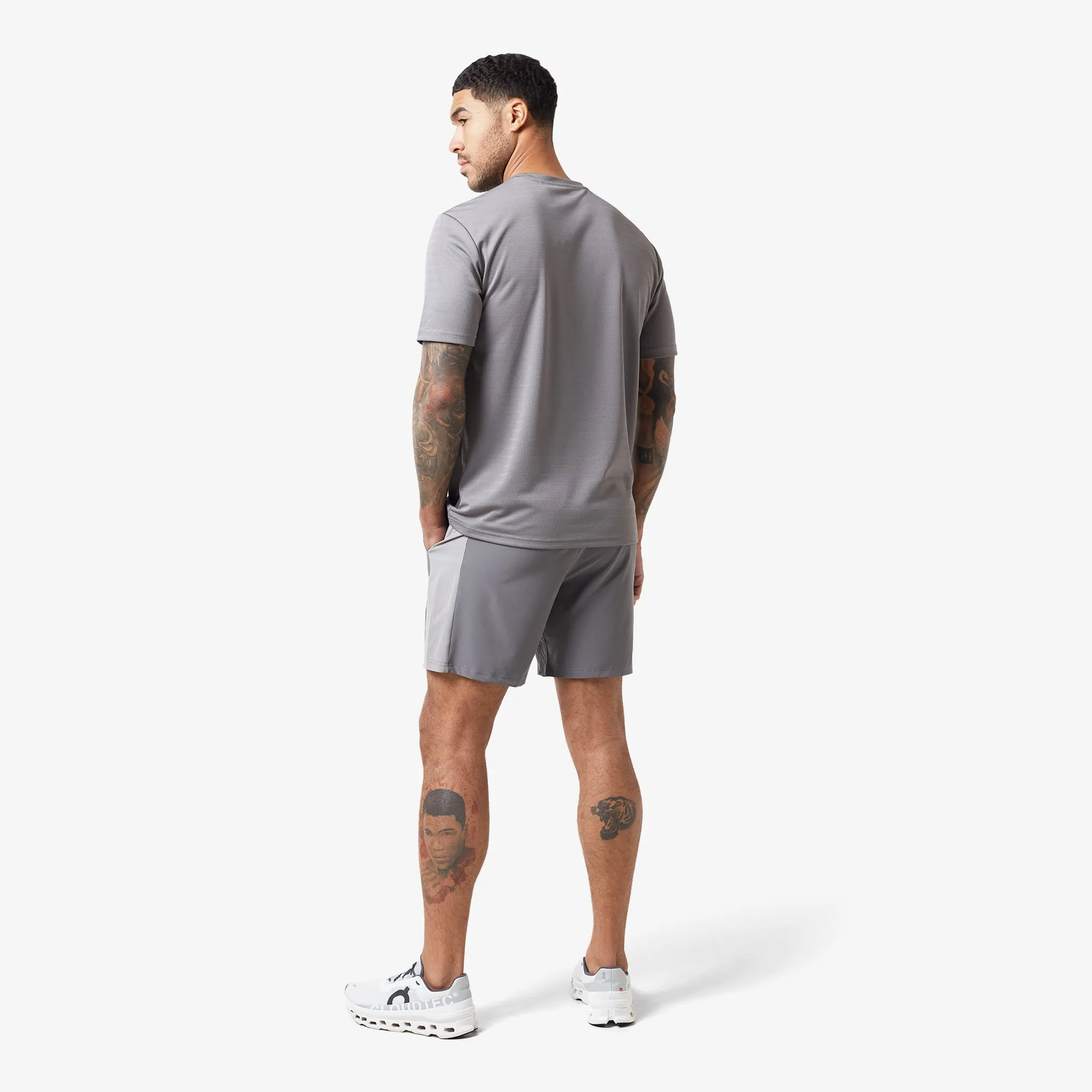 Core Cut & Sew Twinset | Charcoal Grey