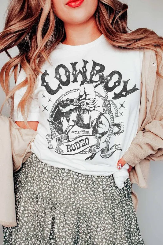 COWBOY RODEO GRAPHIC TEE