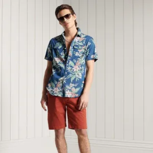 Denim Loom Shirt (Sun Faded Hawaiian)