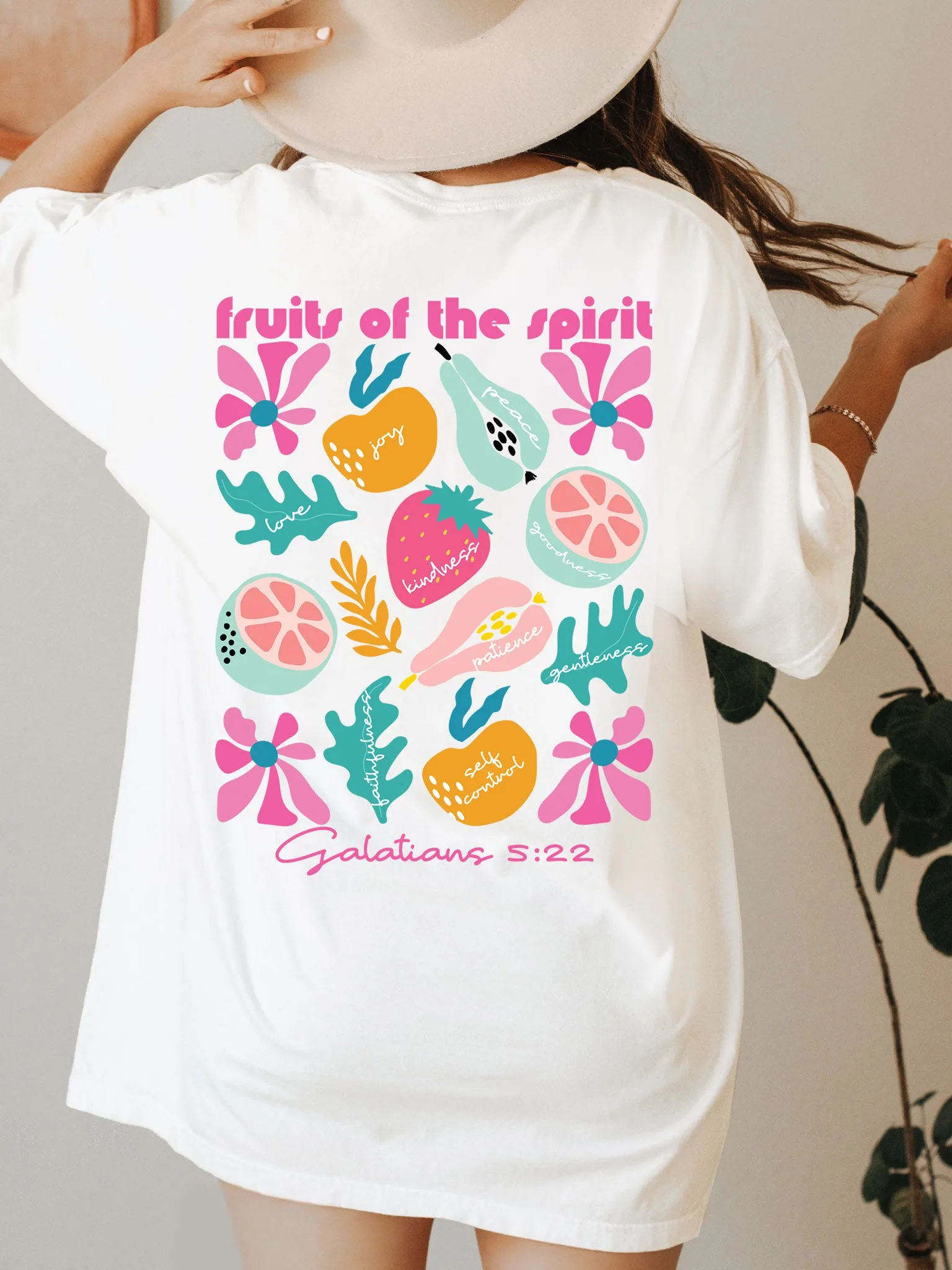 Fruits Of The Spirit Comfort Colors® Tshirt (Back)