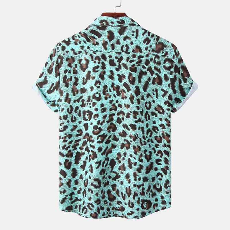 Leopard Print Hawaiian Shirt