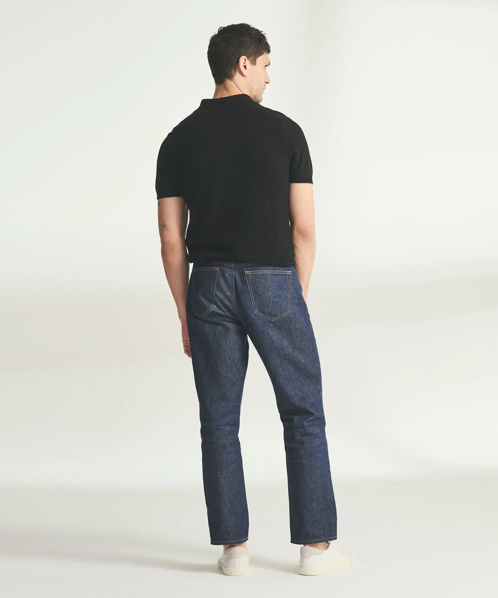 Lightweight Cashmere Short Sleeve Polo