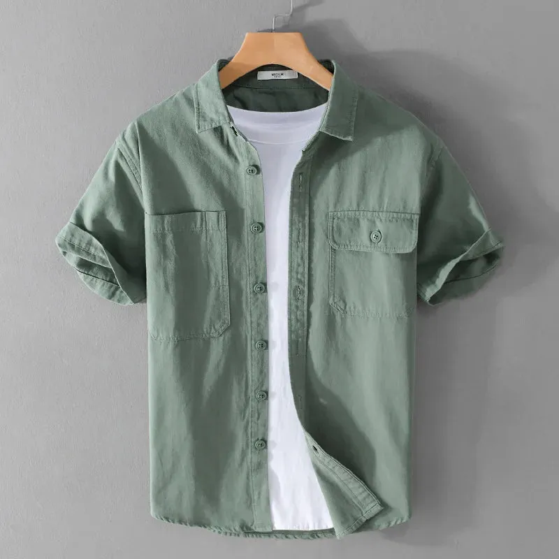 LMS Premium Casual Cargo Shirt