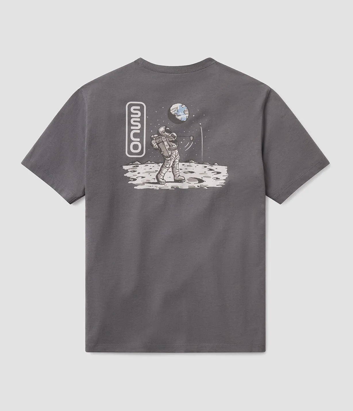 Long Drive Home Tee SS - Volcanic Ash