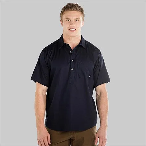 Paihia Mens Short Sleeve Cotton Shirt