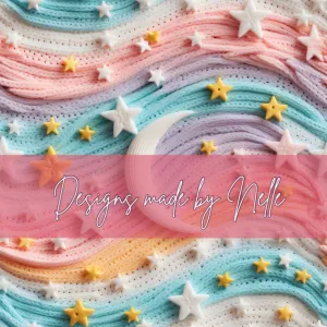 Pastel Rainbow Stars 4