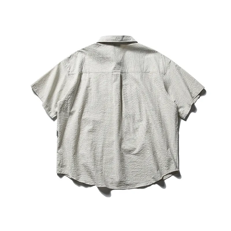 SEERCUCKER SHORT SLEEVE SHIRTS W1117