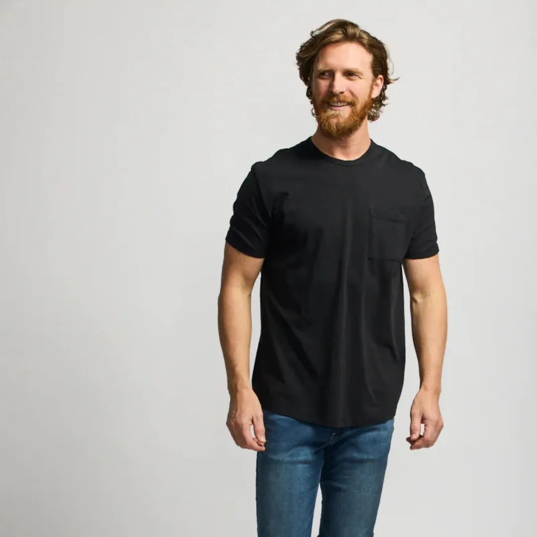 Slub Cotton T-Shirt (Black)