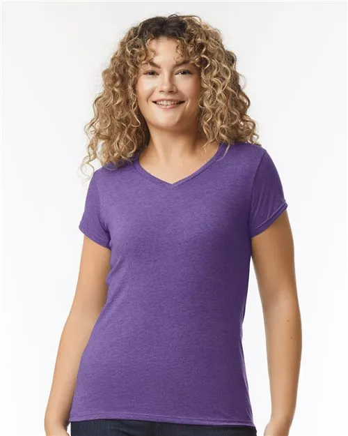 Softstyle Womens V-Neck T-Shirt - 64V00L