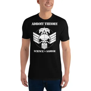 T-Shirt: Unisex Short Sleeve - Science   Sadism (white ink)