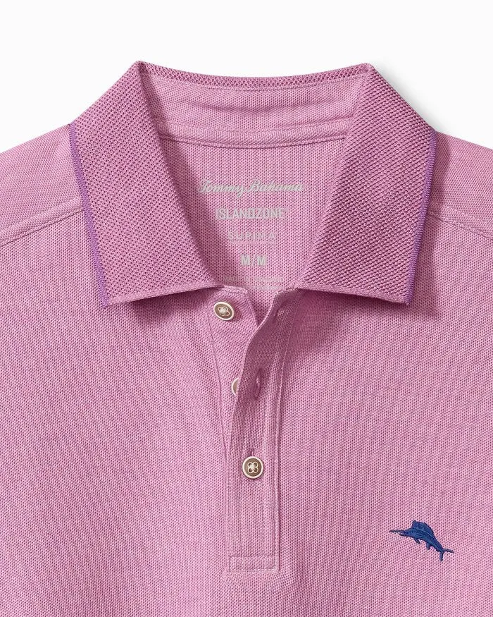 Tommy Bahama The Emfielder 2.0 IslandZone® Polo | Wifi Berry Heather