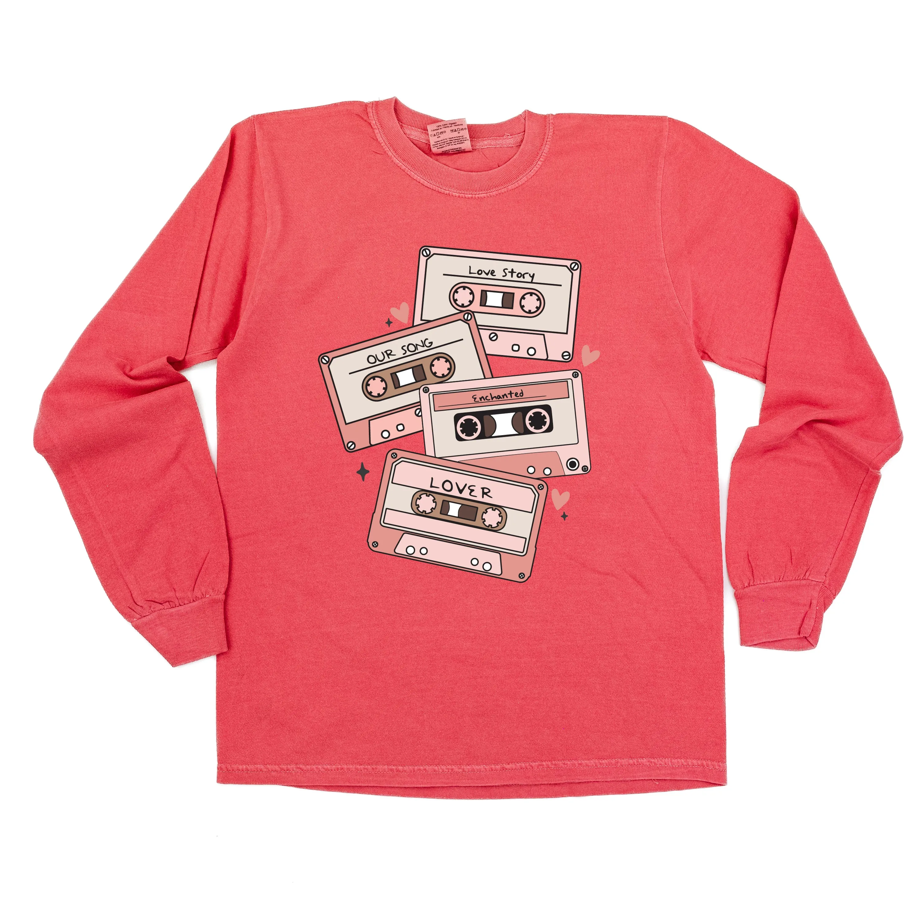 T's Love Songs - LONG SLEEVE Comfort Colors Tee