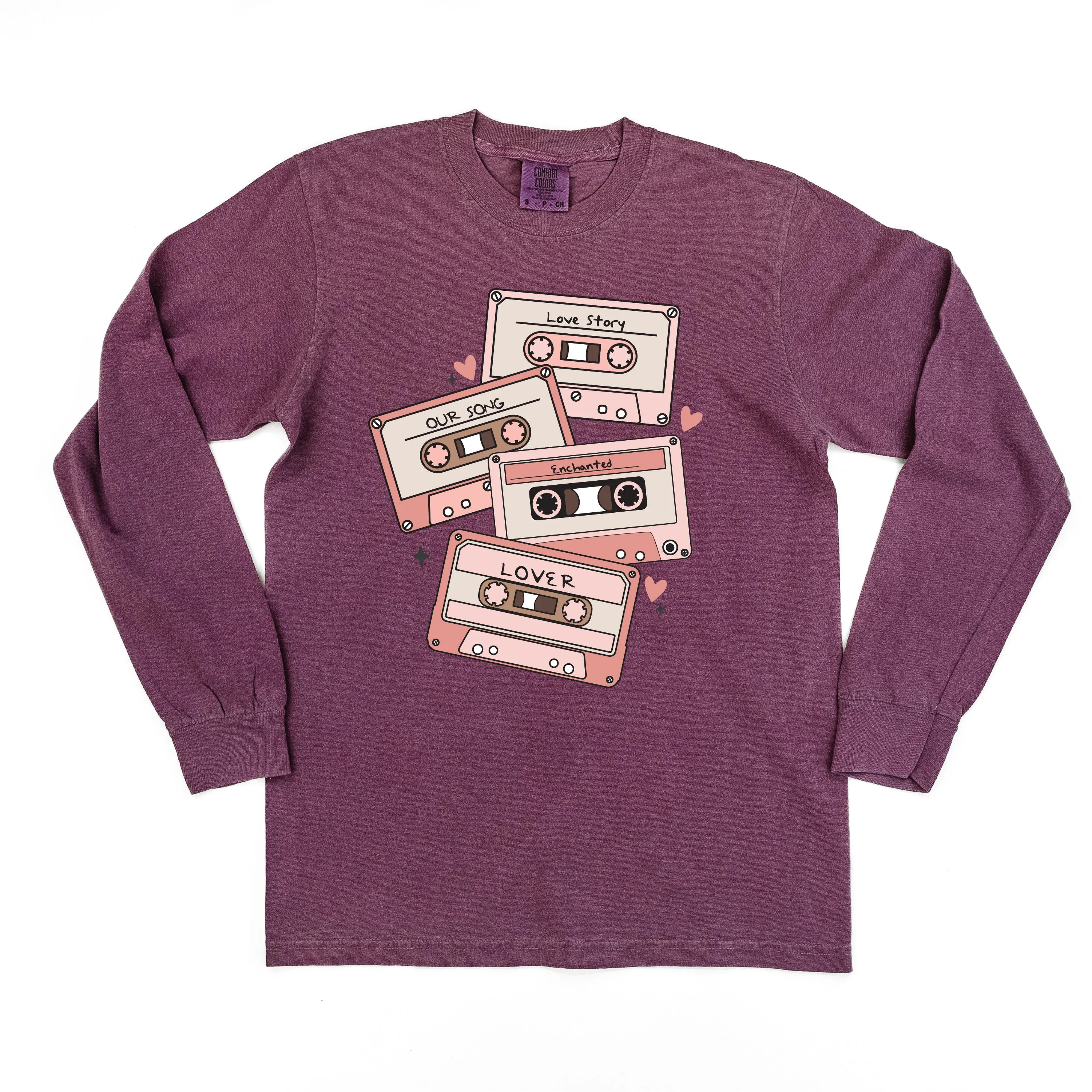 T's Love Songs - LONG SLEEVE Comfort Colors Tee