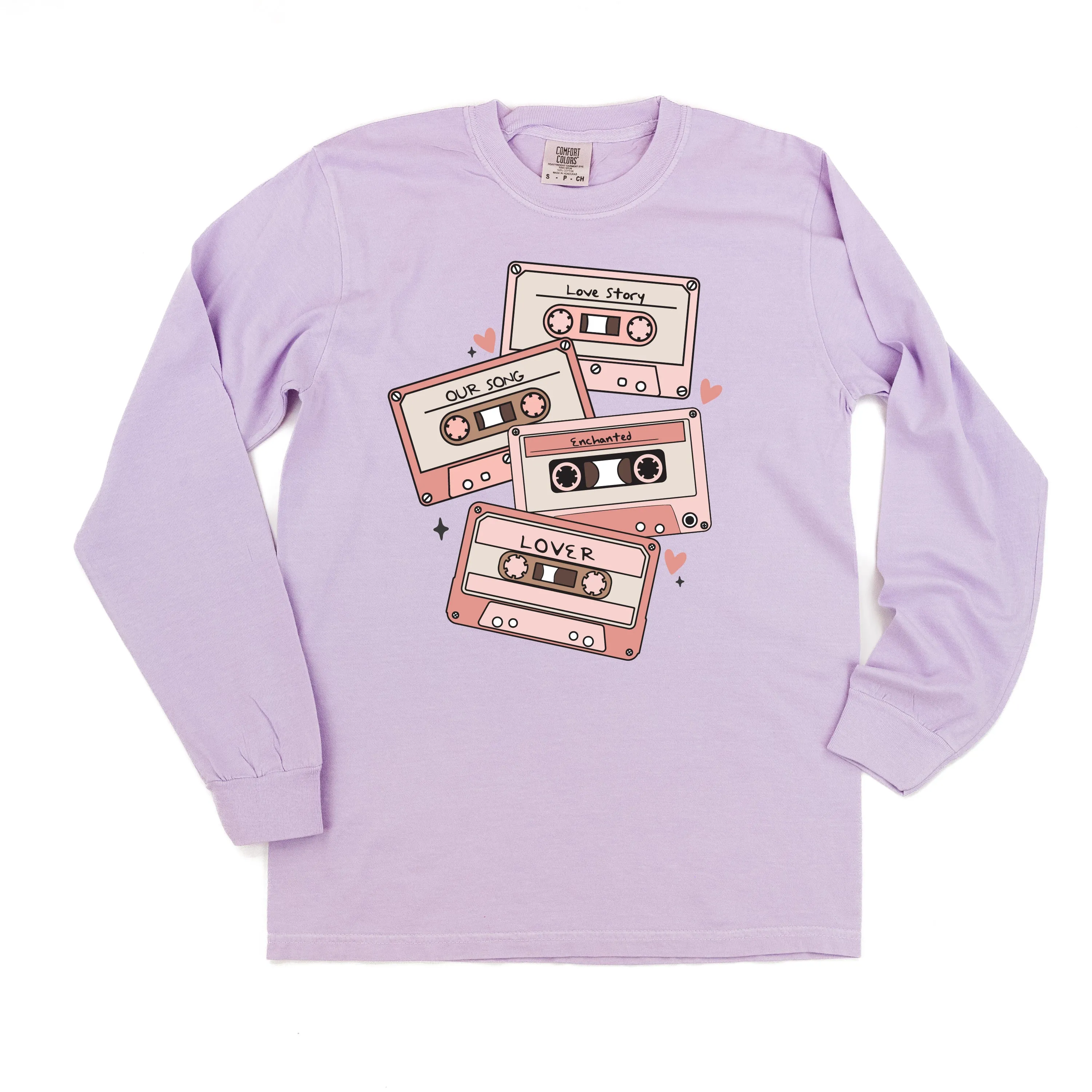 T's Love Songs - LONG SLEEVE Comfort Colors Tee