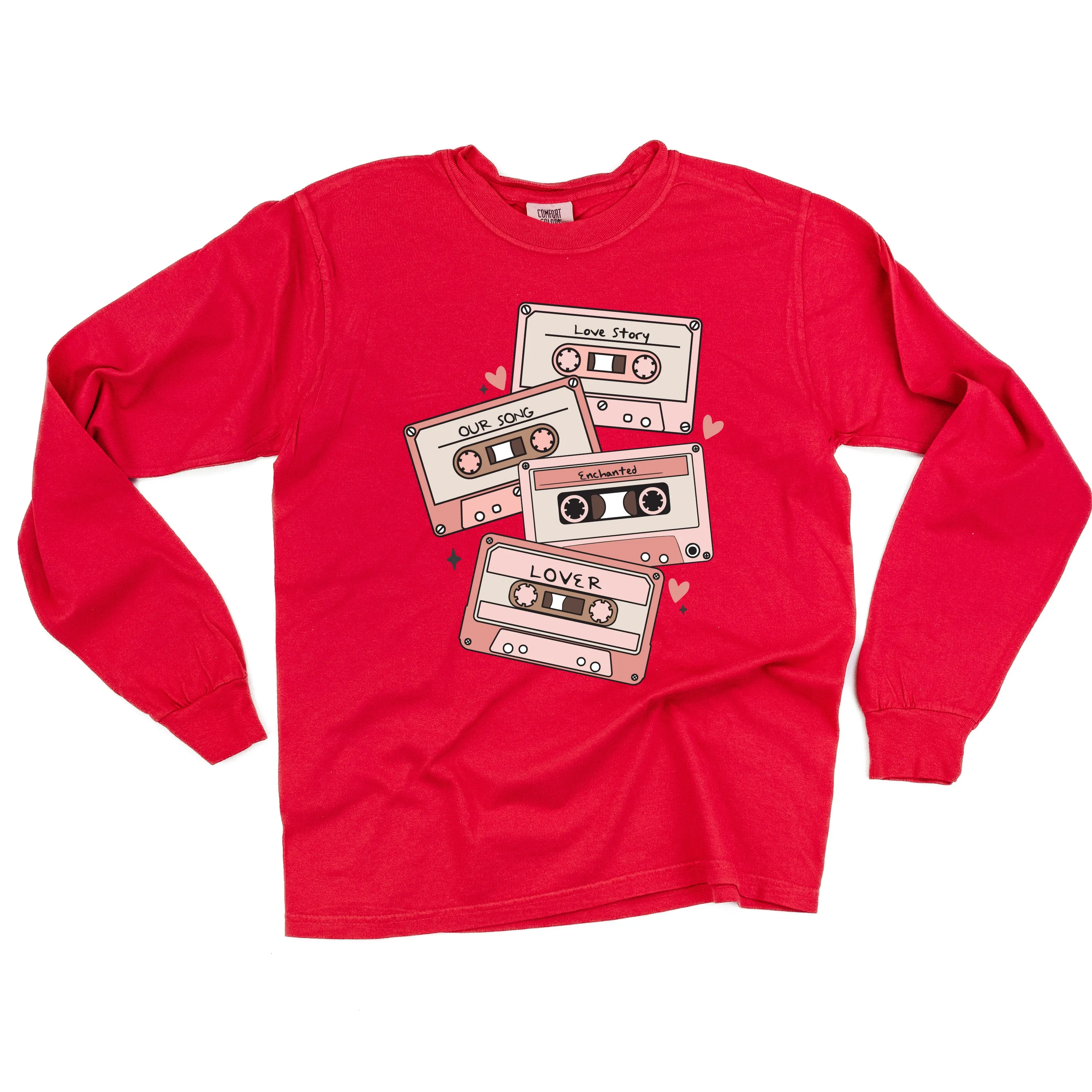 T's Love Songs - LONG SLEEVE Comfort Colors Tee