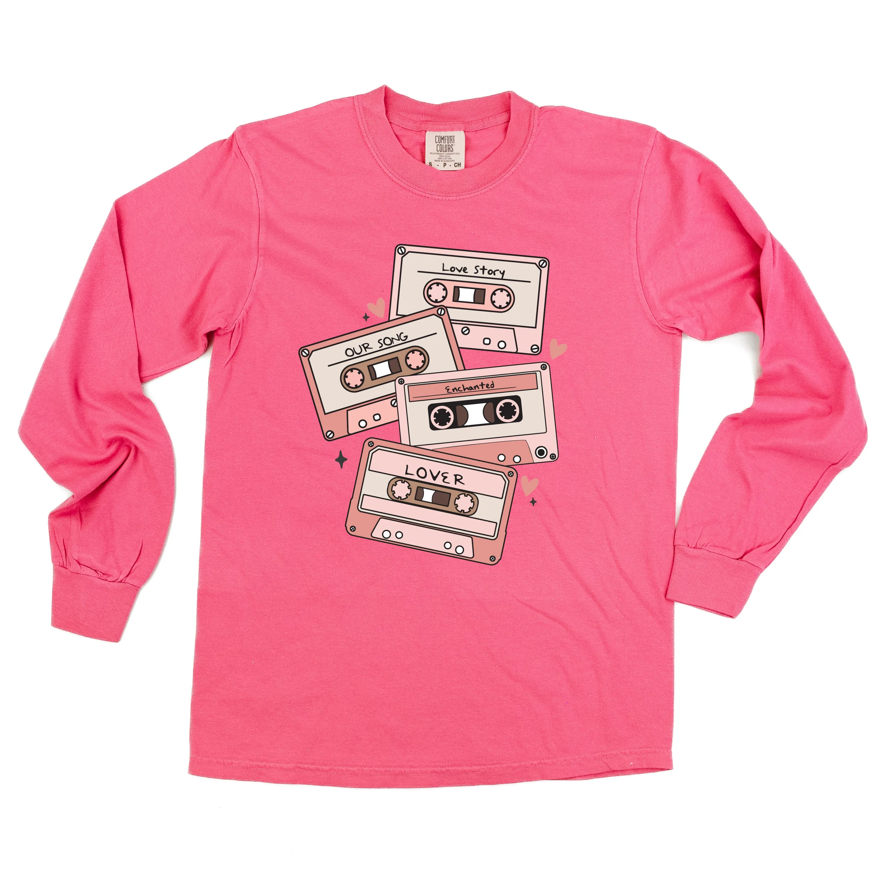 T's Love Songs - LONG SLEEVE Comfort Colors Tee