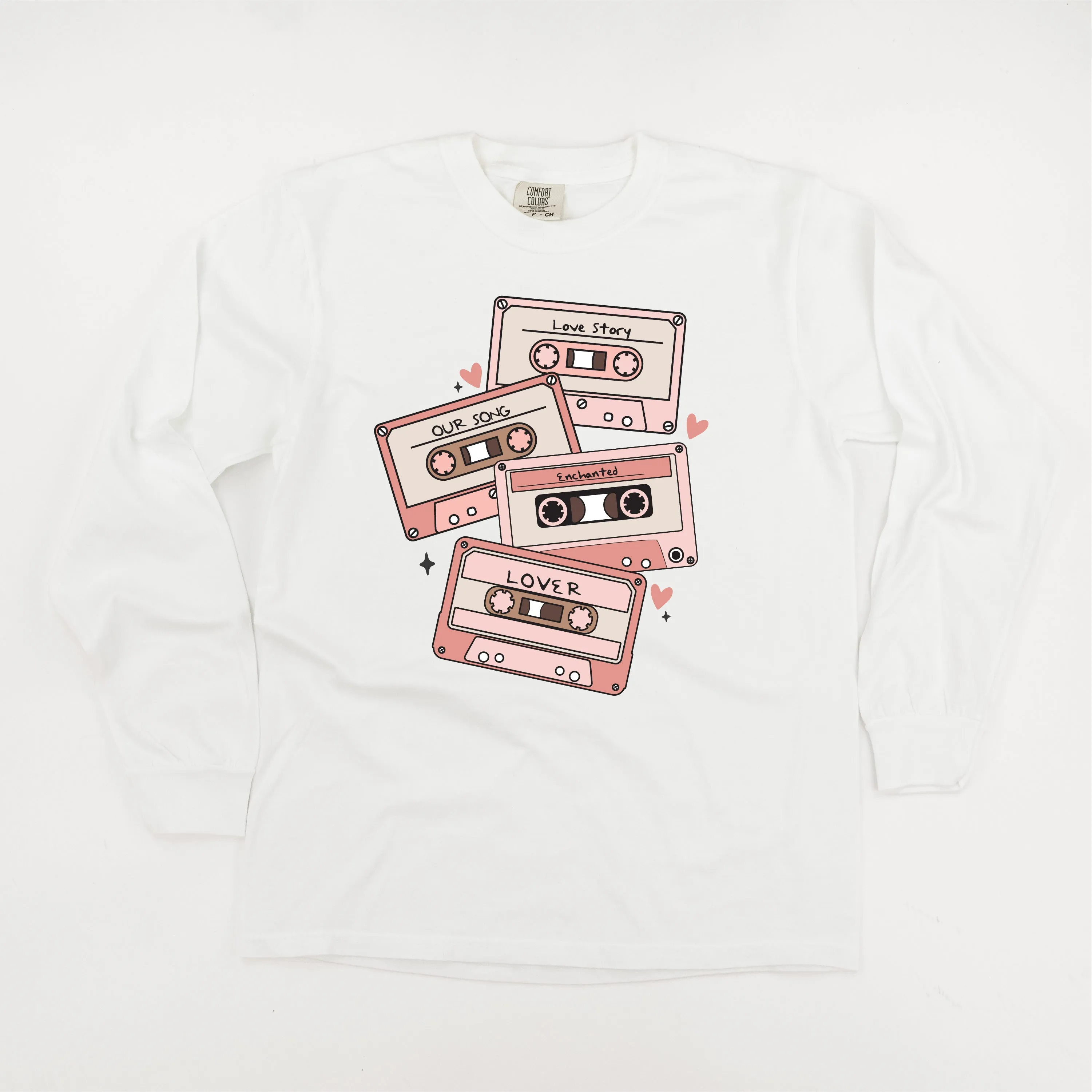 T's Love Songs - LONG SLEEVE Comfort Colors Tee