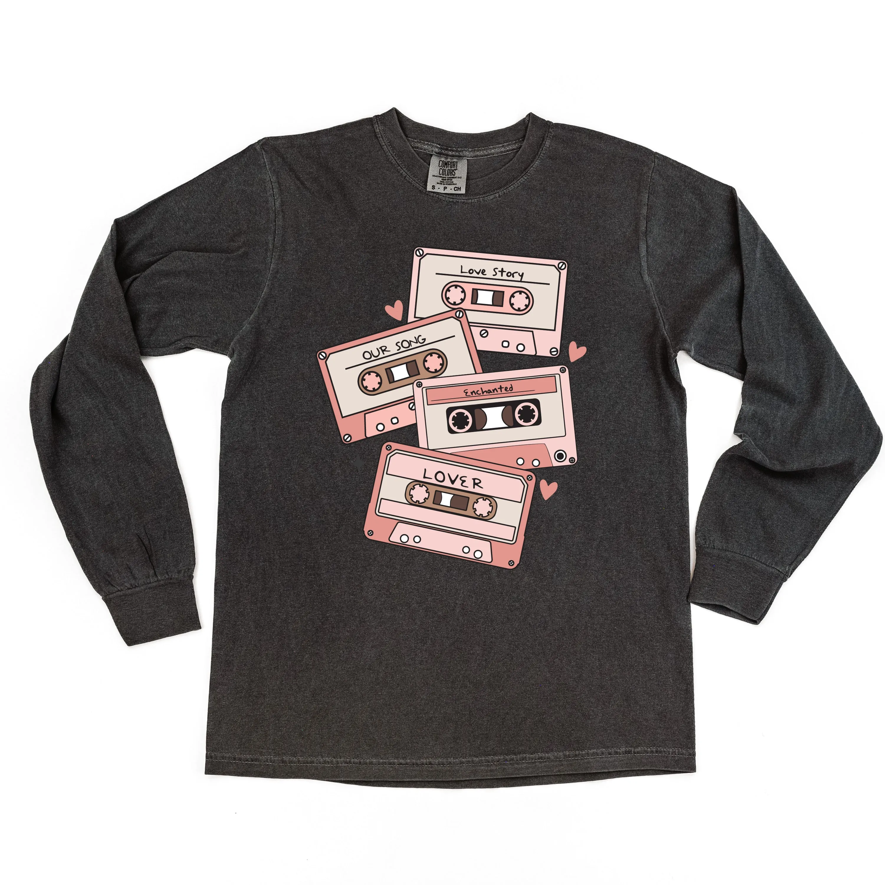 T's Love Songs - LONG SLEEVE Comfort Colors Tee