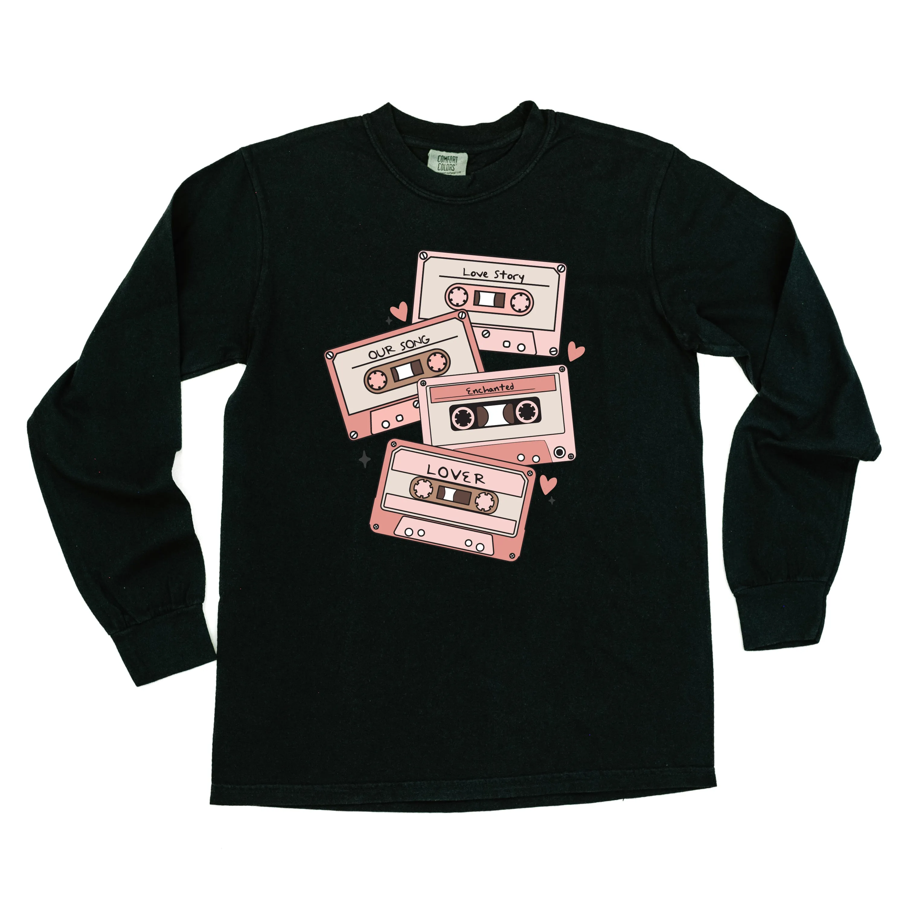 T's Love Songs - LONG SLEEVE Comfort Colors Tee