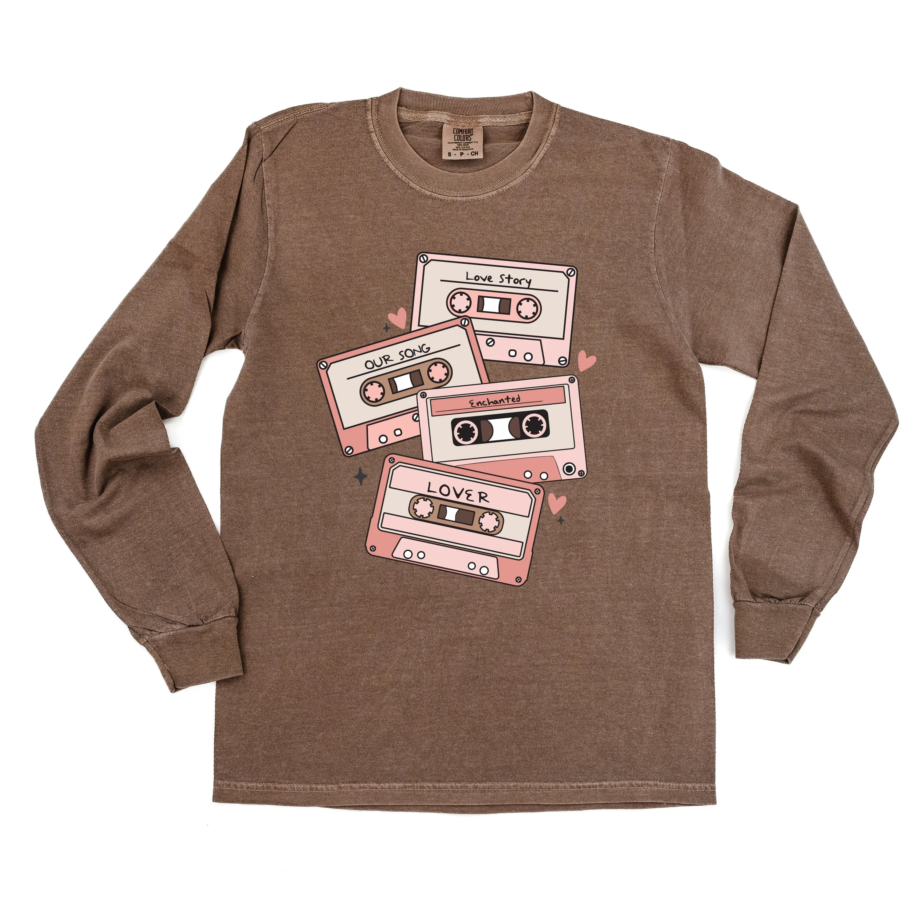 T's Love Songs - LONG SLEEVE Comfort Colors Tee