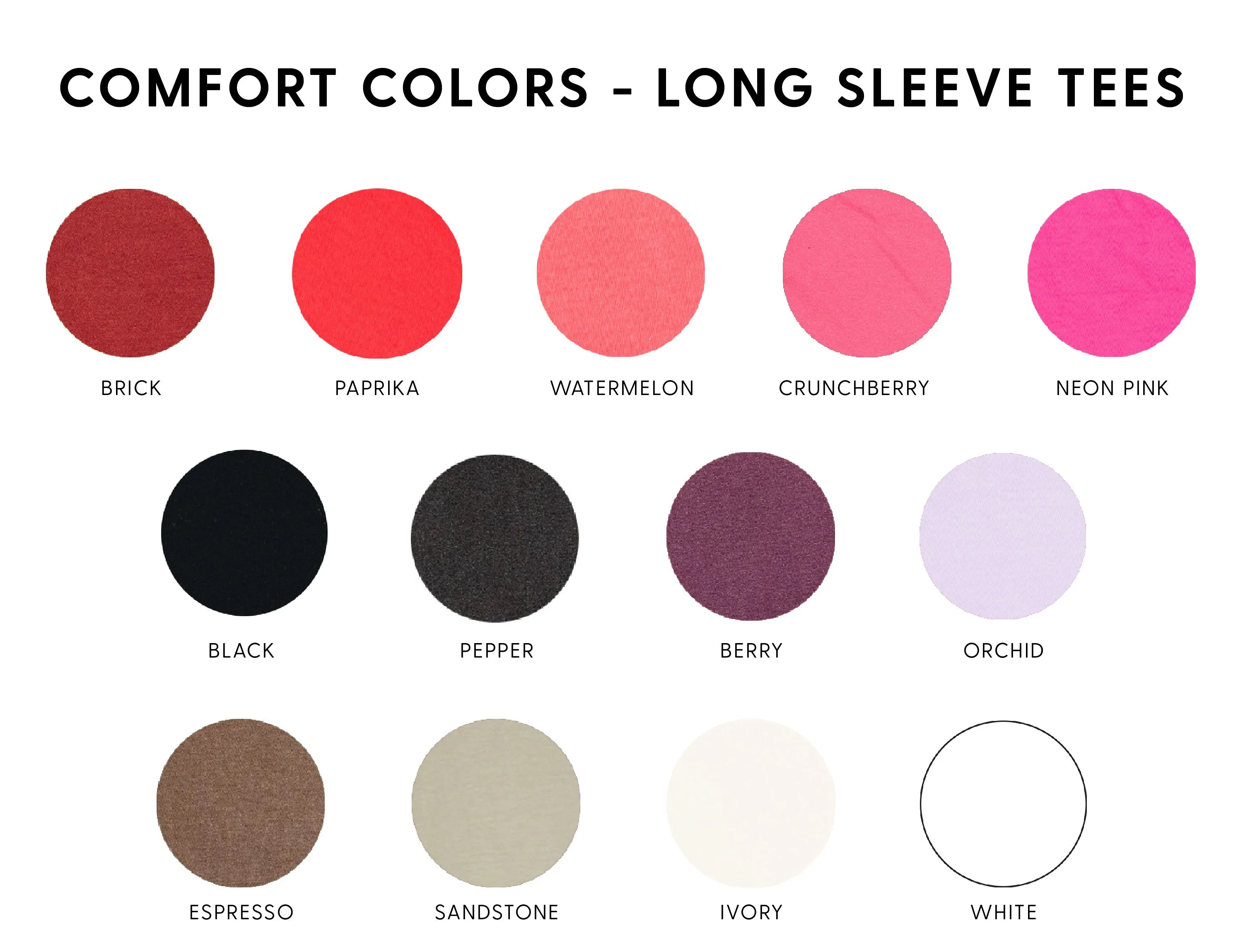 T's Love Songs - LONG SLEEVE Comfort Colors Tee