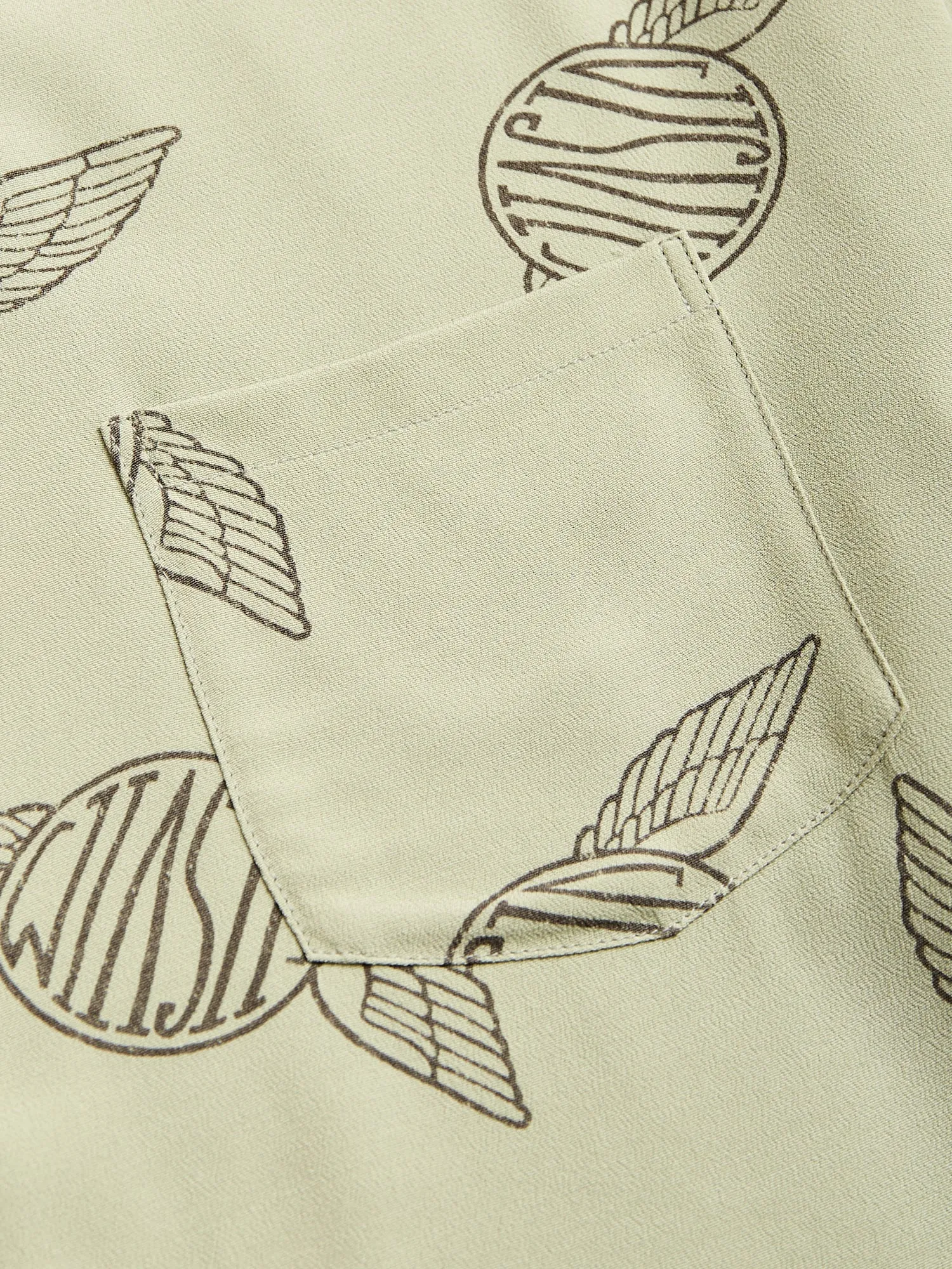 Wallis Shirt S/S in Light Green
