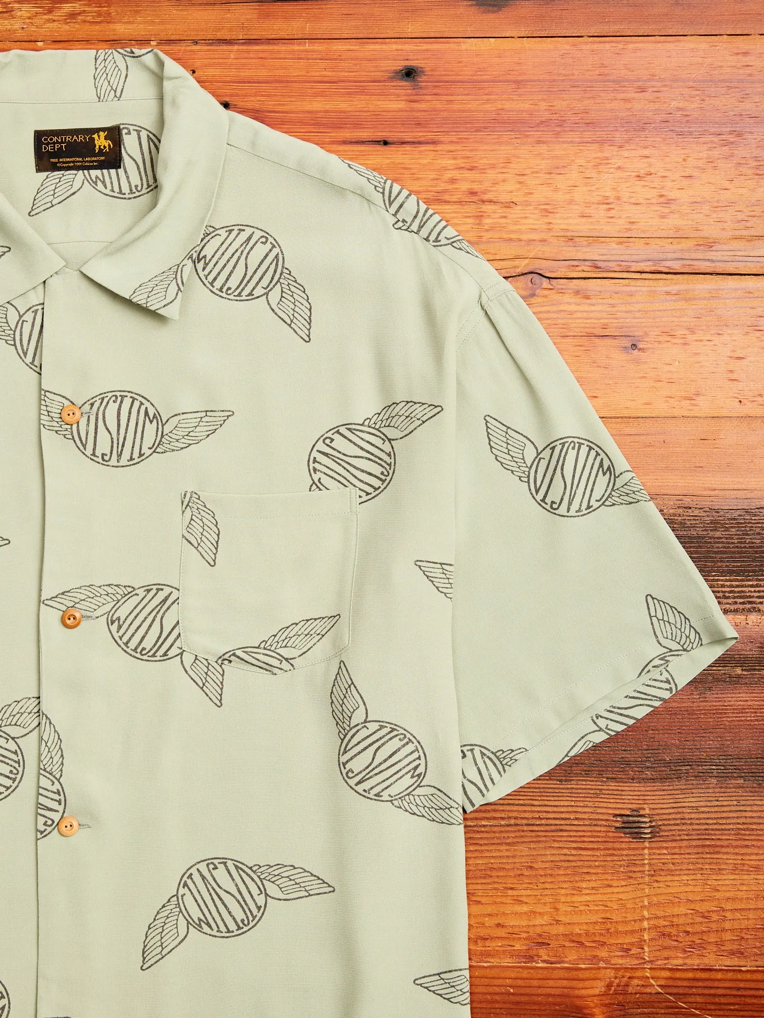 Wallis Shirt S/S in Light Green