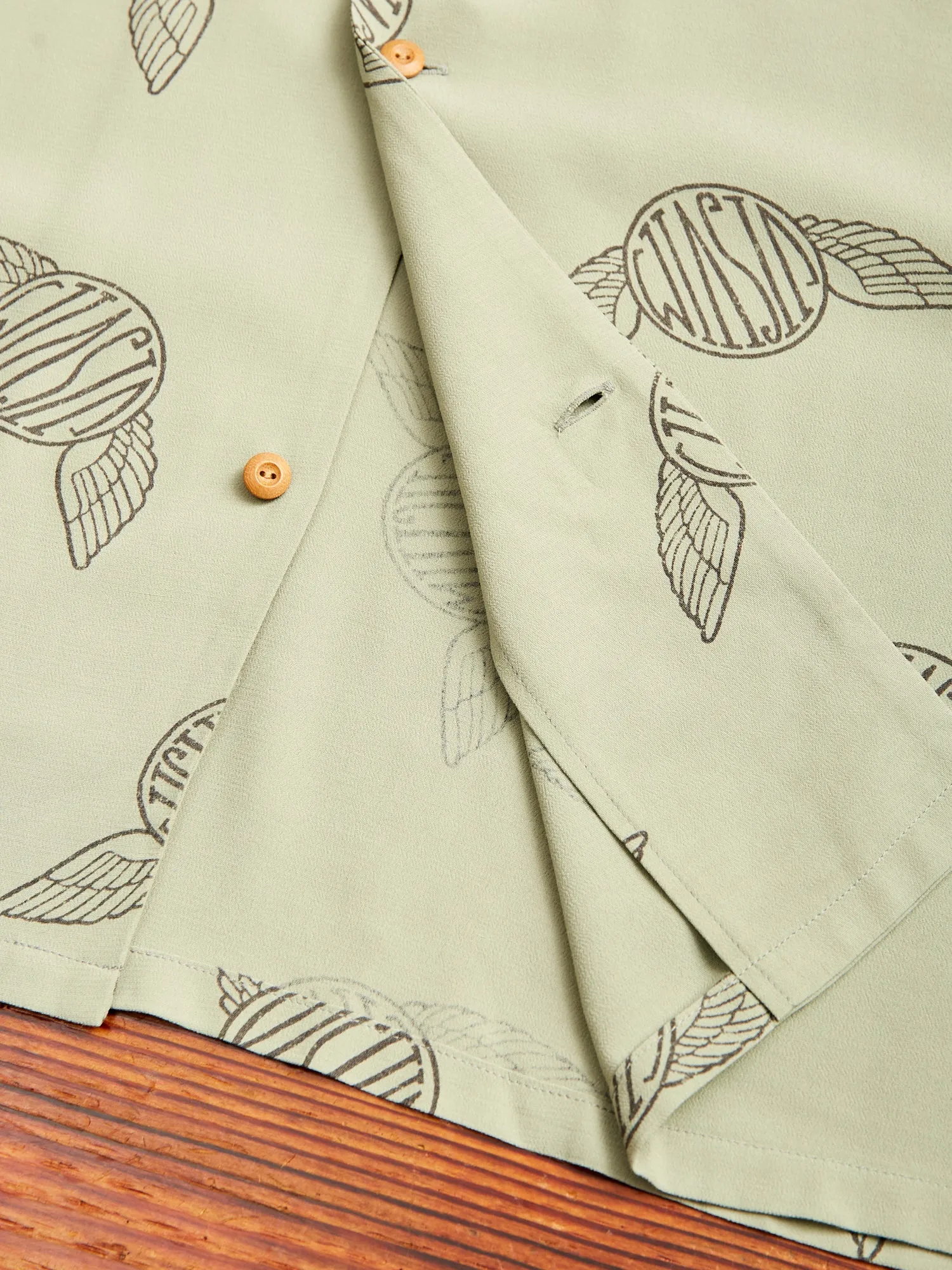Wallis Shirt S/S in Light Green